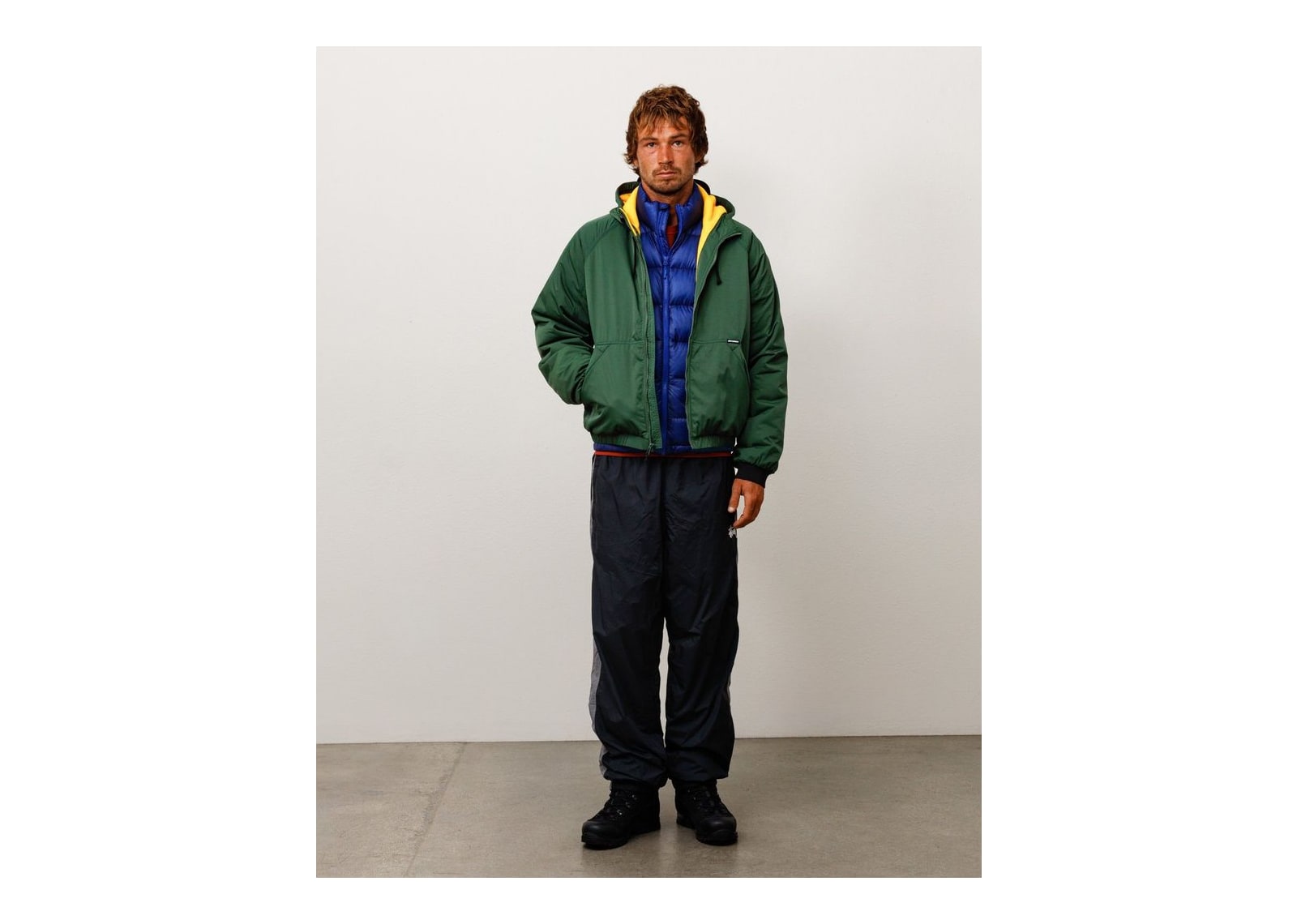 Stussy Coastline Hooded Jacket Forest - görsel 2
