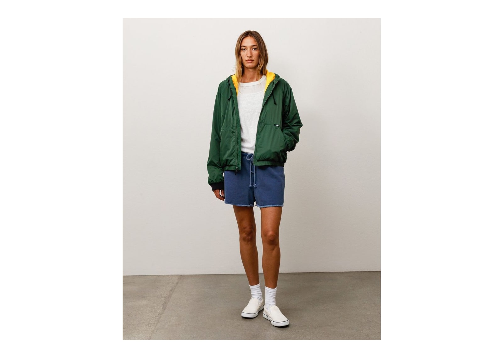 Stussy Coastline Hooded Jacket Forest - görsel 3