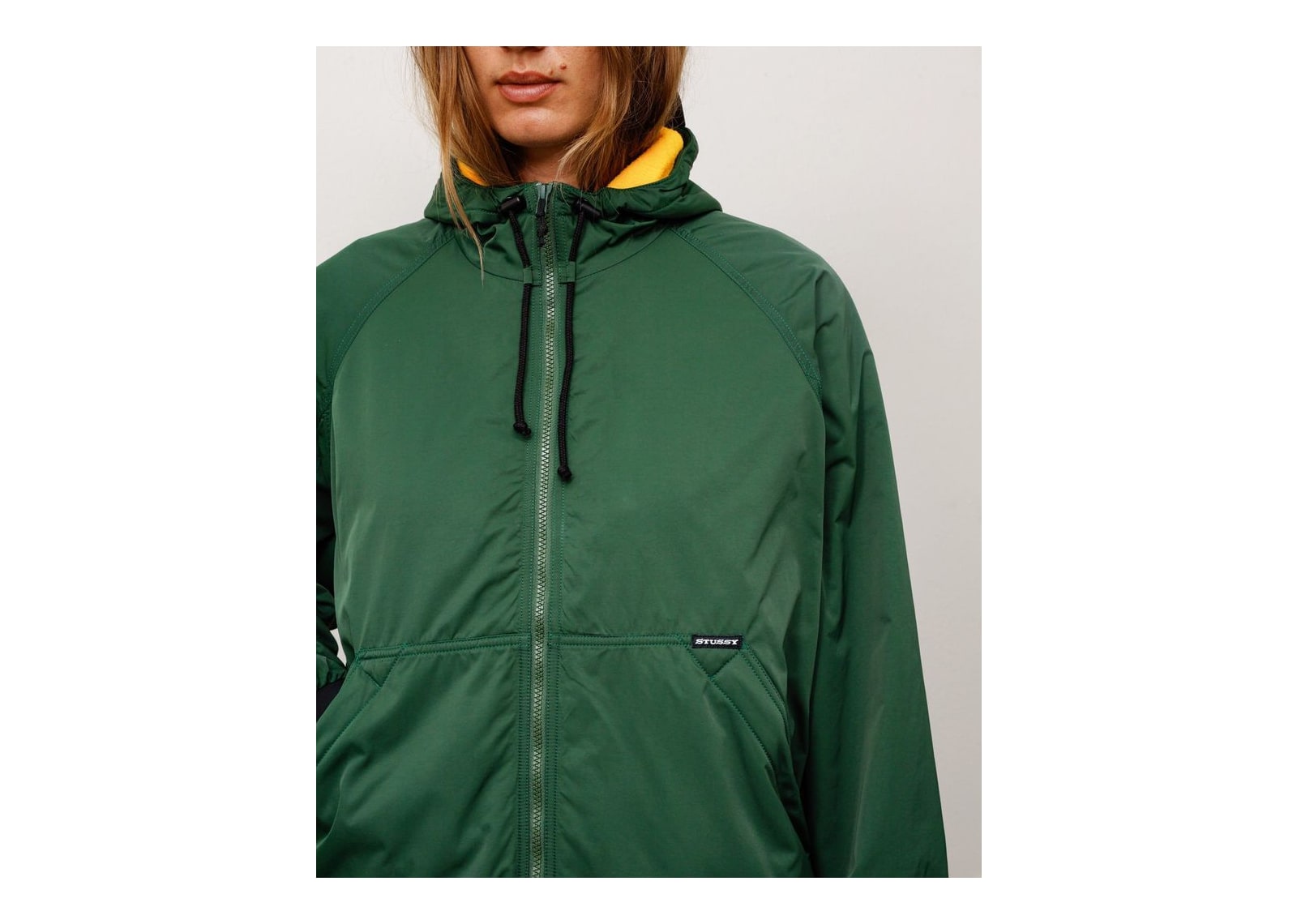Stussy Coastline Hooded Jacket Forest - görsel 4