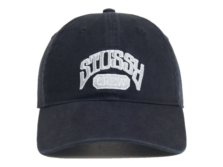 Stussy Crew Cap Black