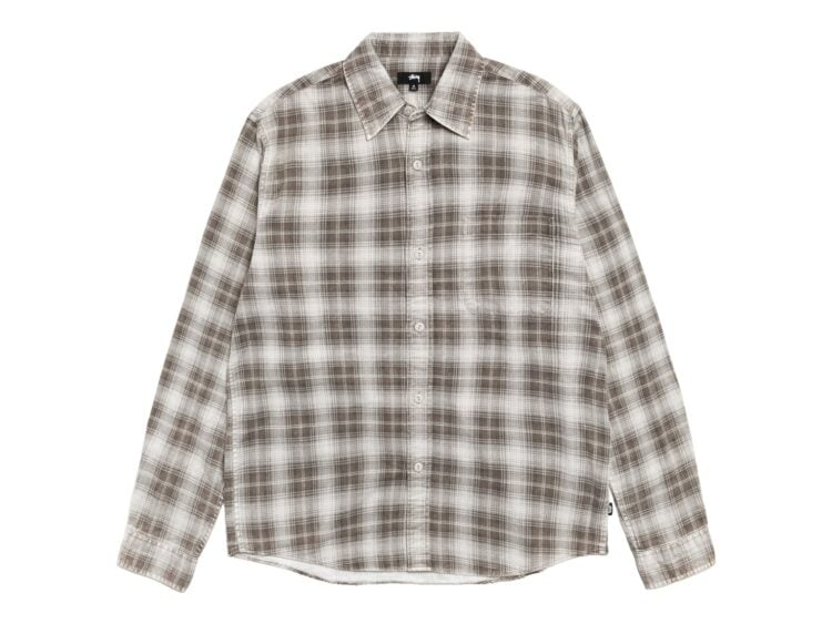 Stussy Dax Printed Shirt Brown