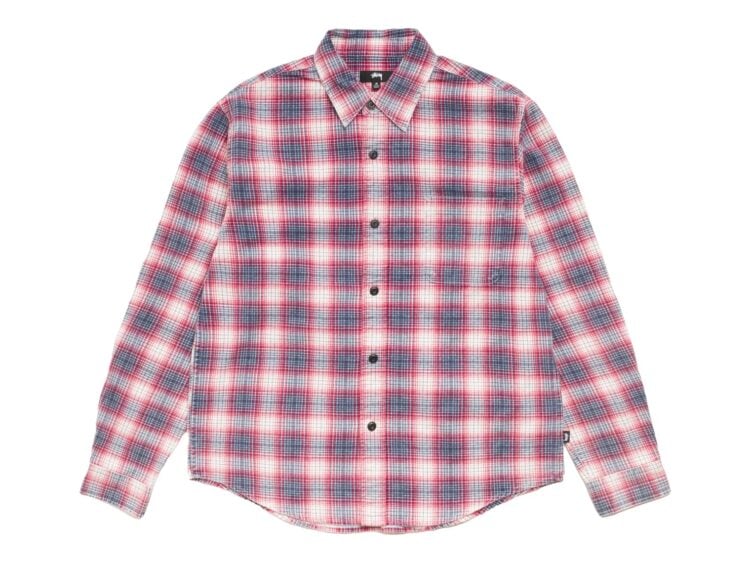 Stussy Dax Printed Shirt Red