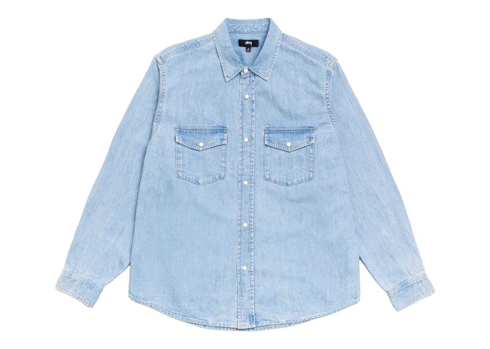 Stussy Denim Western Shirt Light Denim
