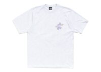 Stussy Dot Surf Puff Print Tee Ash Heather