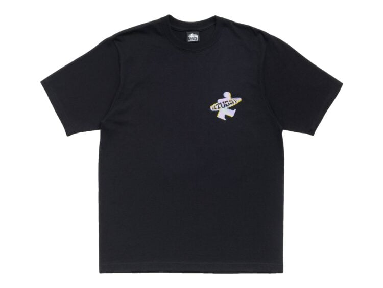 Stussy Dot Surf Puff Print Tee Black