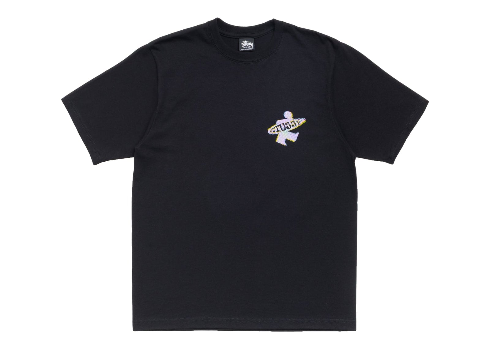 Stussy Dot Surf Puff Print Tee Black