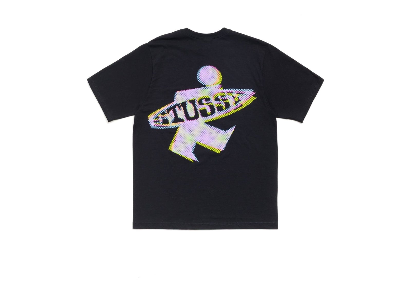 Stussy Dot Surf Puff Print Tee Black - görsel 2