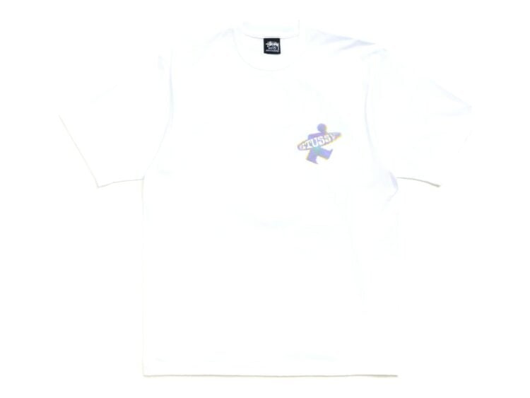 Stussy Dot Surf Puff Print Tee White