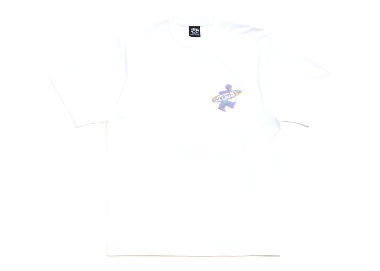 Stussy Dot Surf Puff Print Tee White