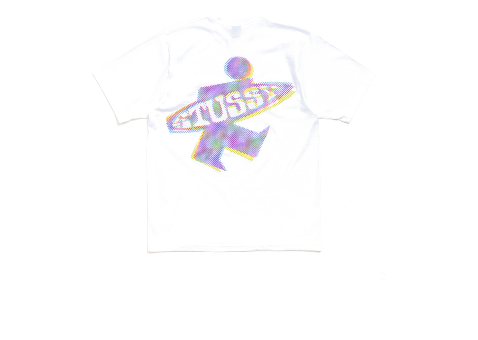 Stussy Dot Surf Puff Print Tee White - görsel 2