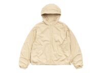 Stussy Double Cotton Hooded Jacket Sand