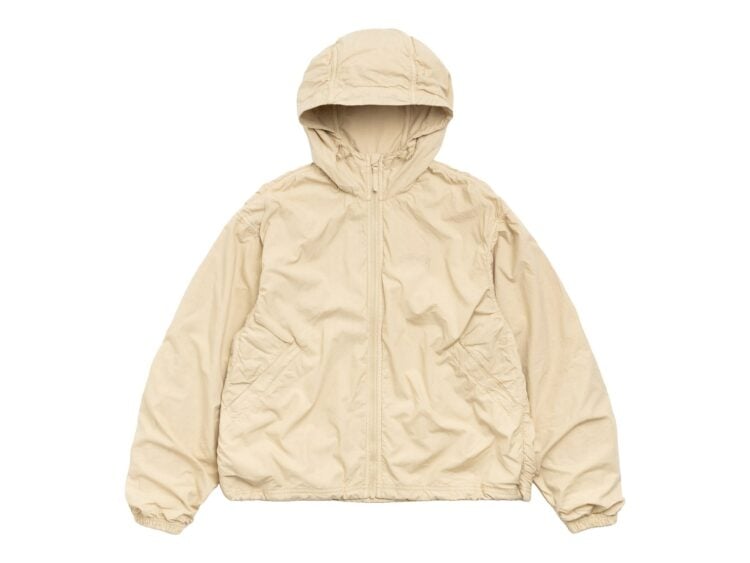 Stussy Double Cotton Hooded Jacket Sand