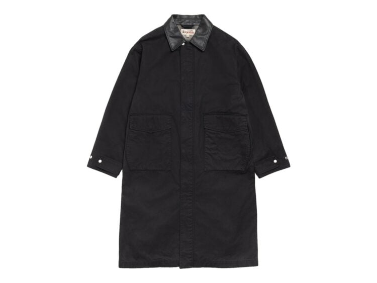 Stussy Duster Coat Black