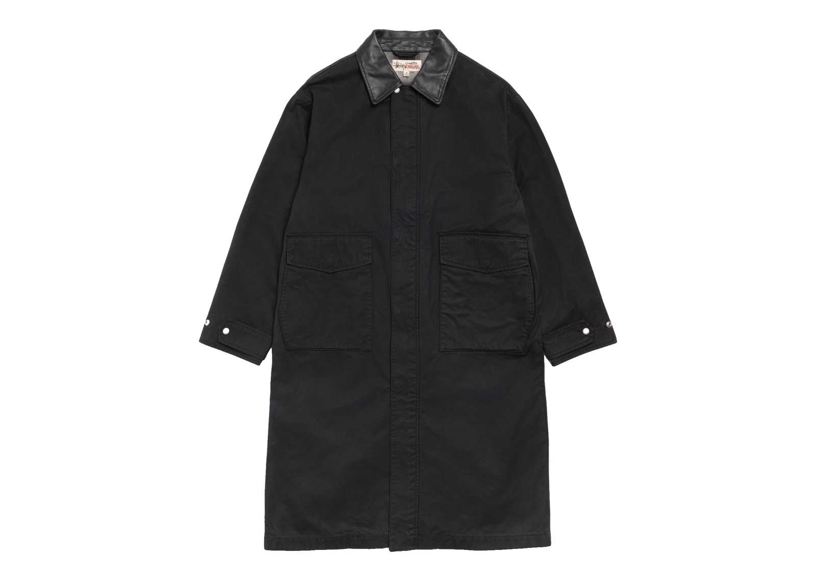 Stussy Duster Coat Black