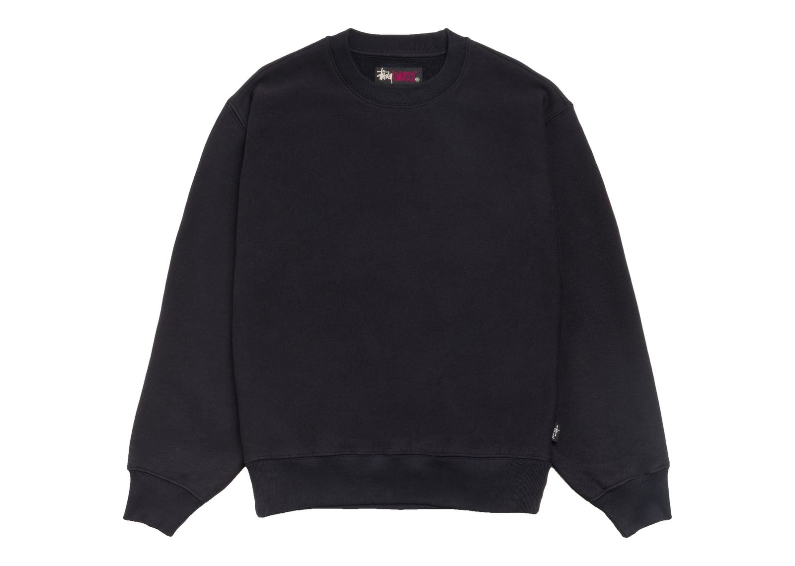 Stussy Fleece Crew Black