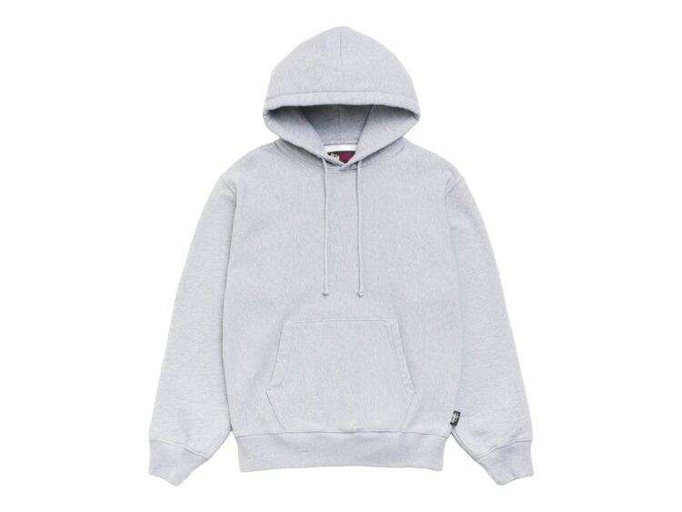Stussy Fleece Hoodie Grey Heather