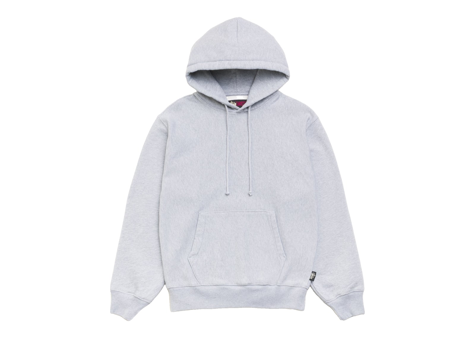Stussy Fleece Hoodie Grey Heather