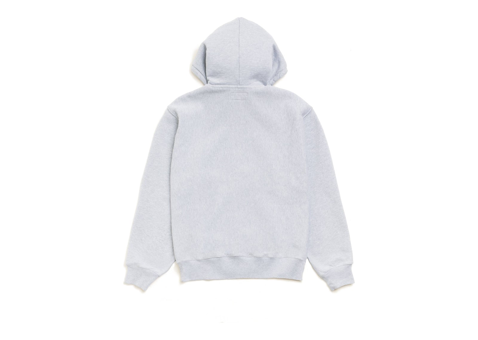 Stussy Fleece Zip Hoodie Grey Heather - görsel 5