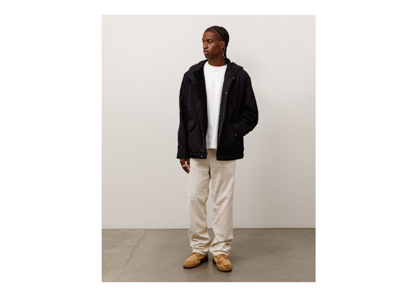 Stussy Flight Parka Black - görsel 2