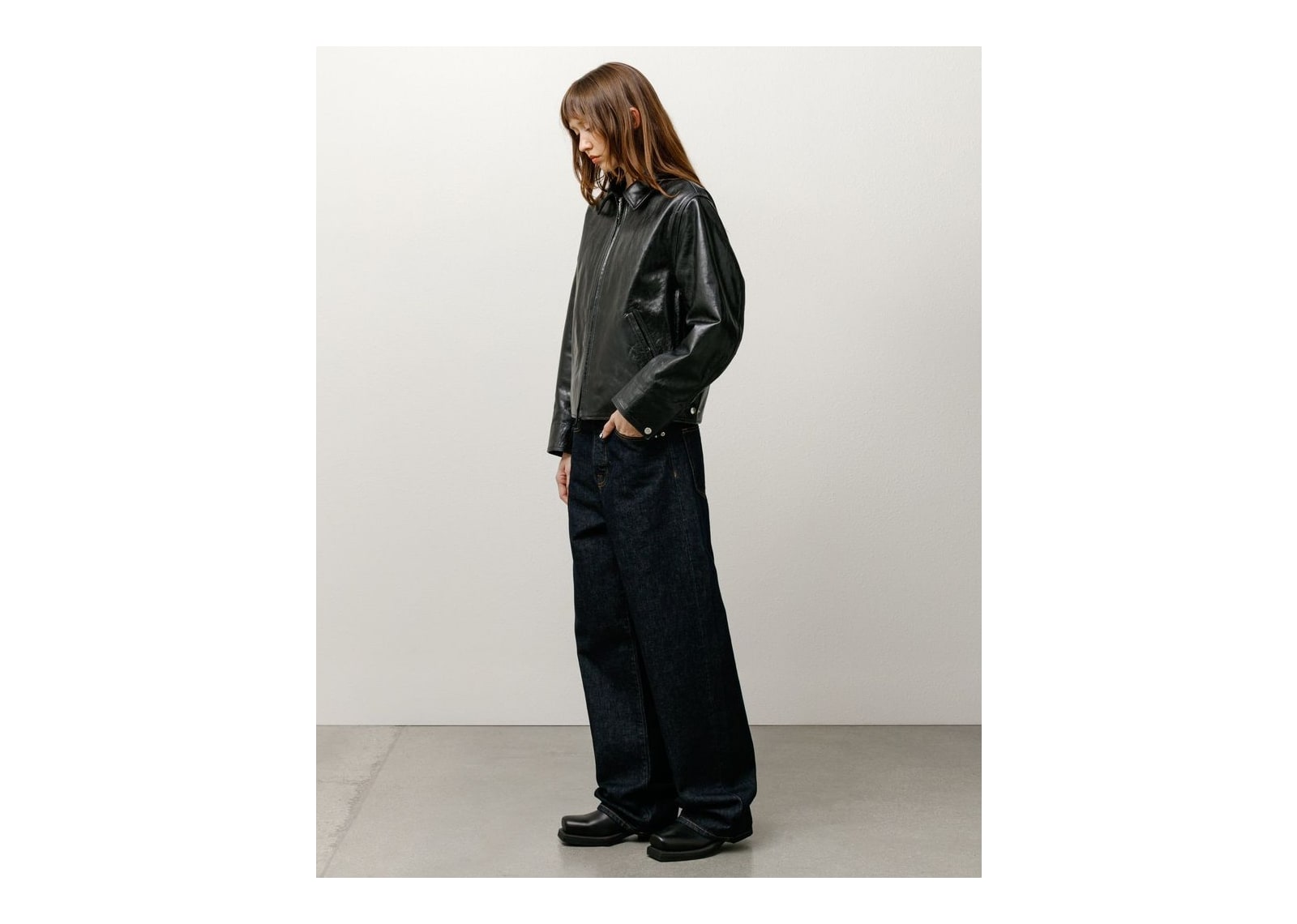 Stussy Garage Jacket Leather Black - görsel 6