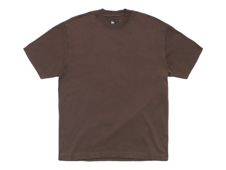 Stussy Garment Dyed SS Tee Brown