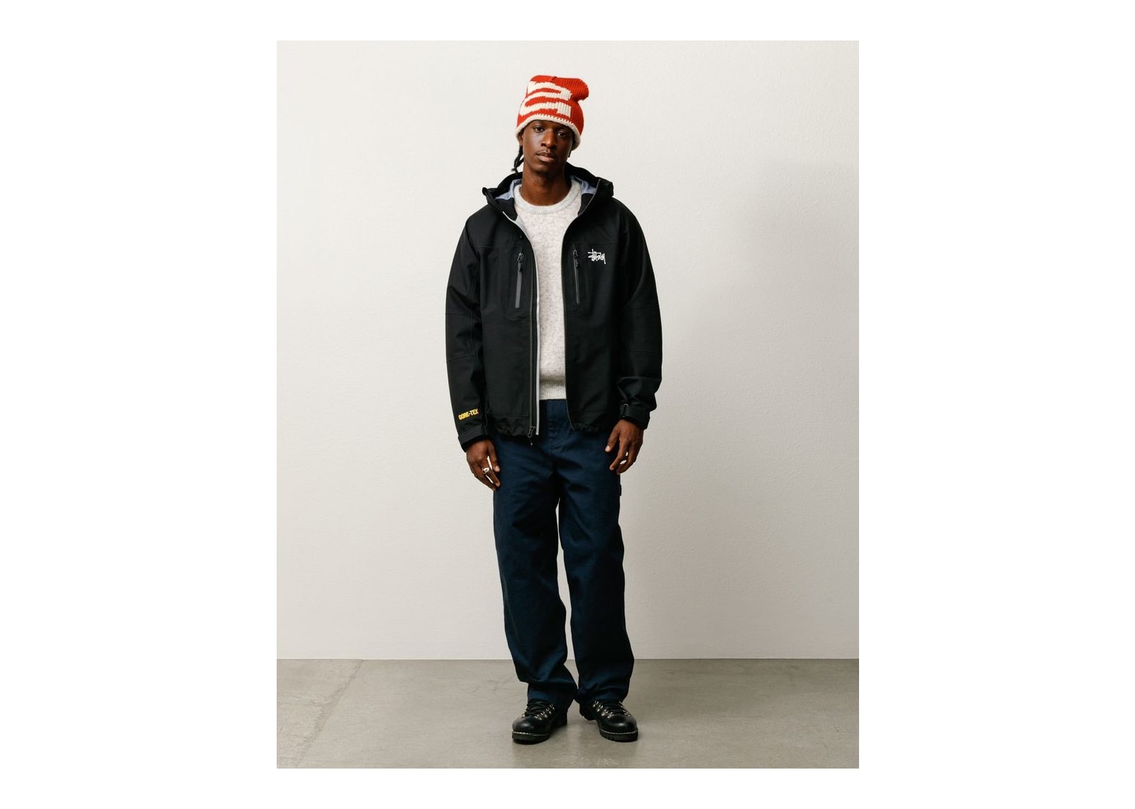 Stussy GORE-TEX Guide Shell Black - görsel 2