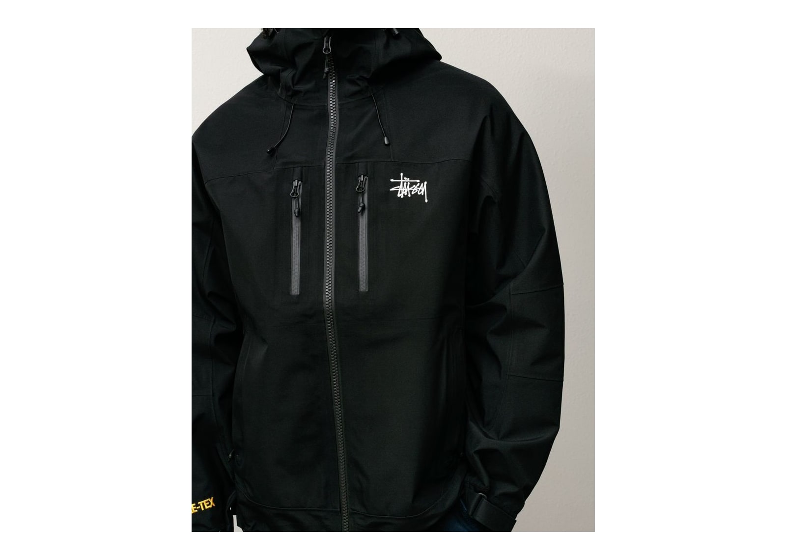 Stussy GORE-TEX Guide Shell Black - görsel 3
