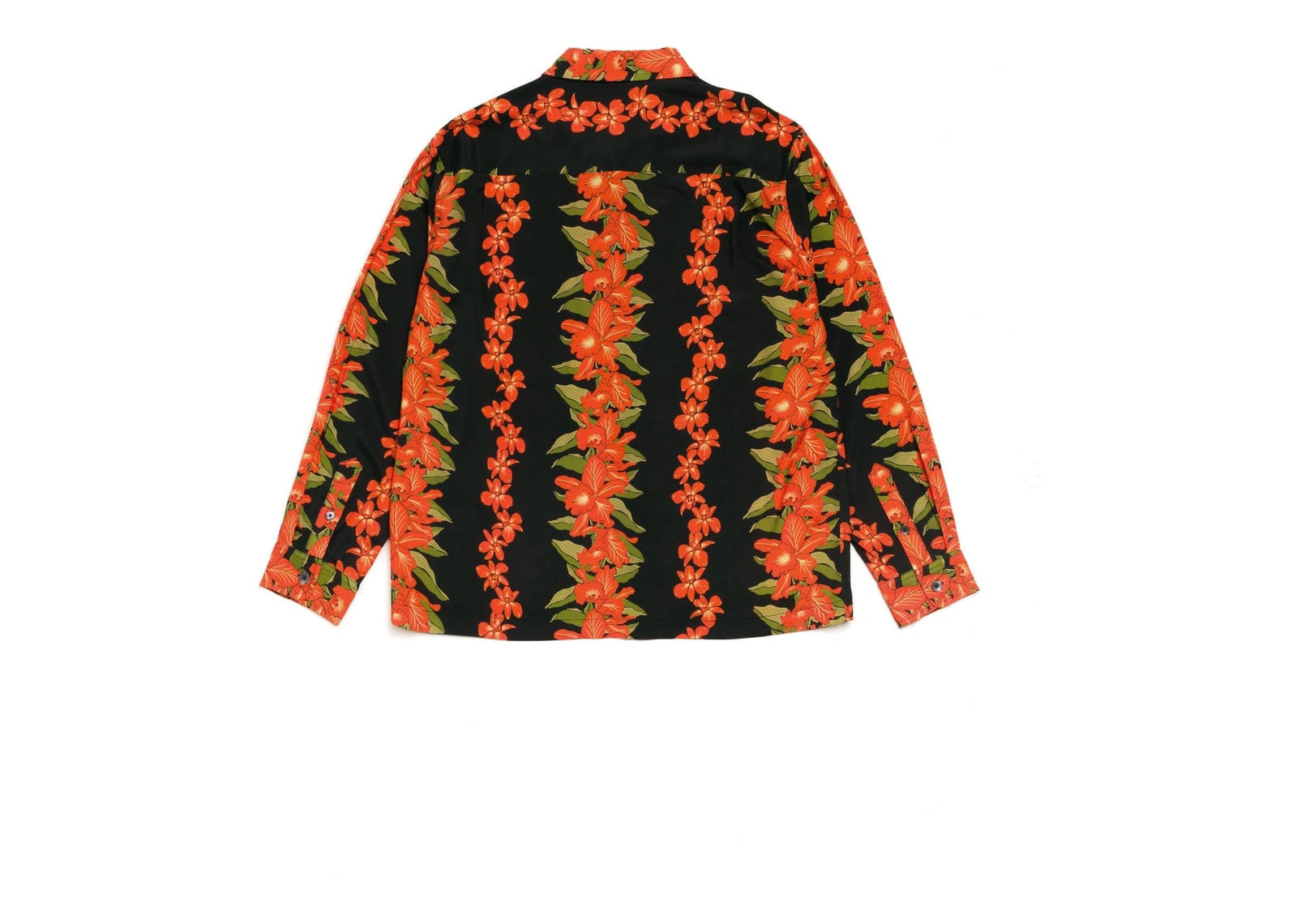 Stussy Hawaiian Floral Shirt Black - görsel 5