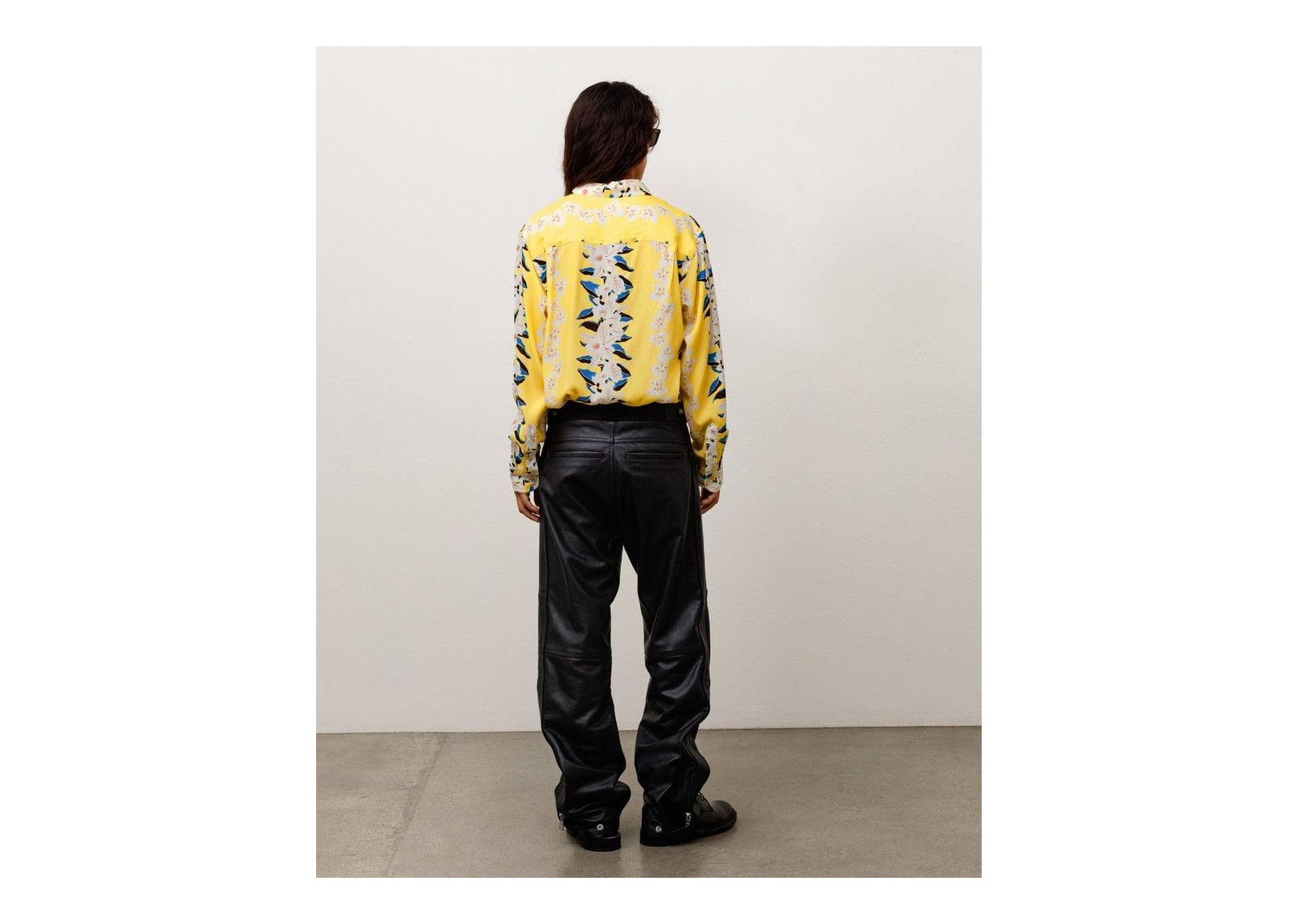 Stussy Hawaiian Floral Shirt Yellow - görsel 6