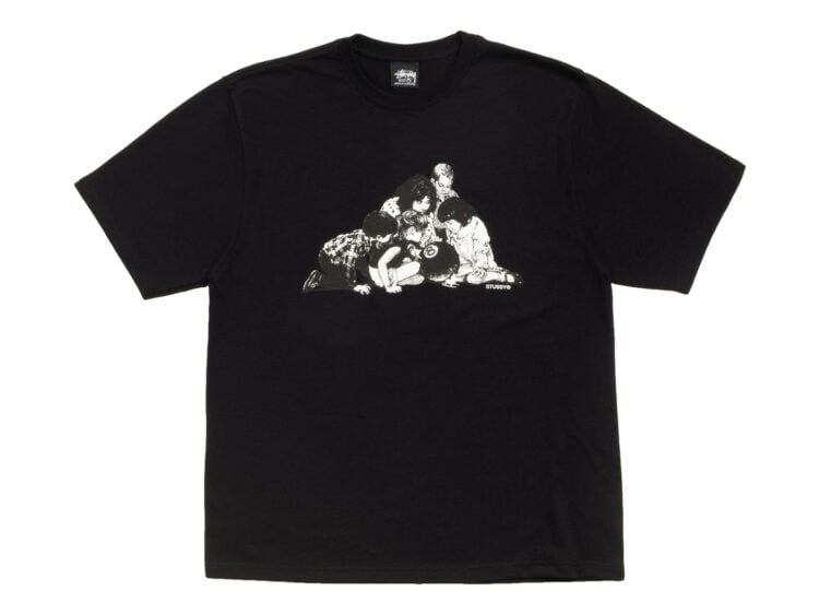 Stussy Kids Tee Black
