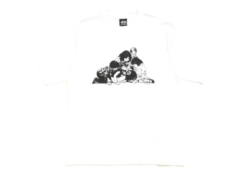 Stussy Kids Tee White