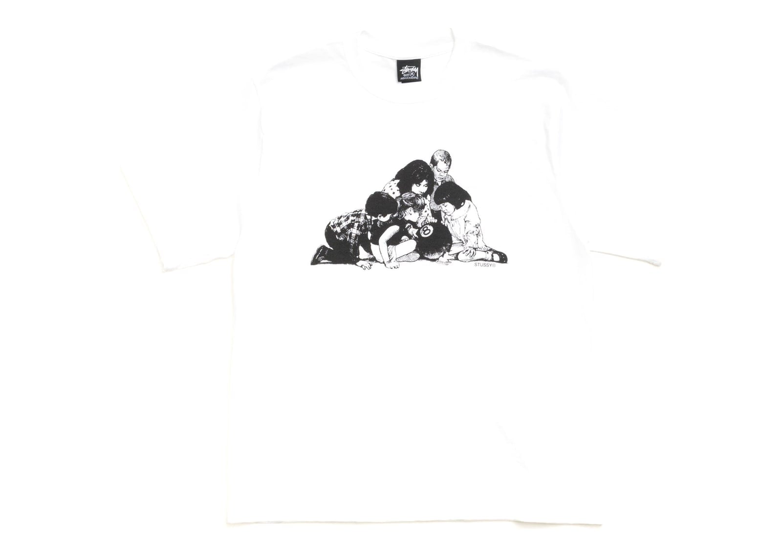 Stussy Kids Tee White