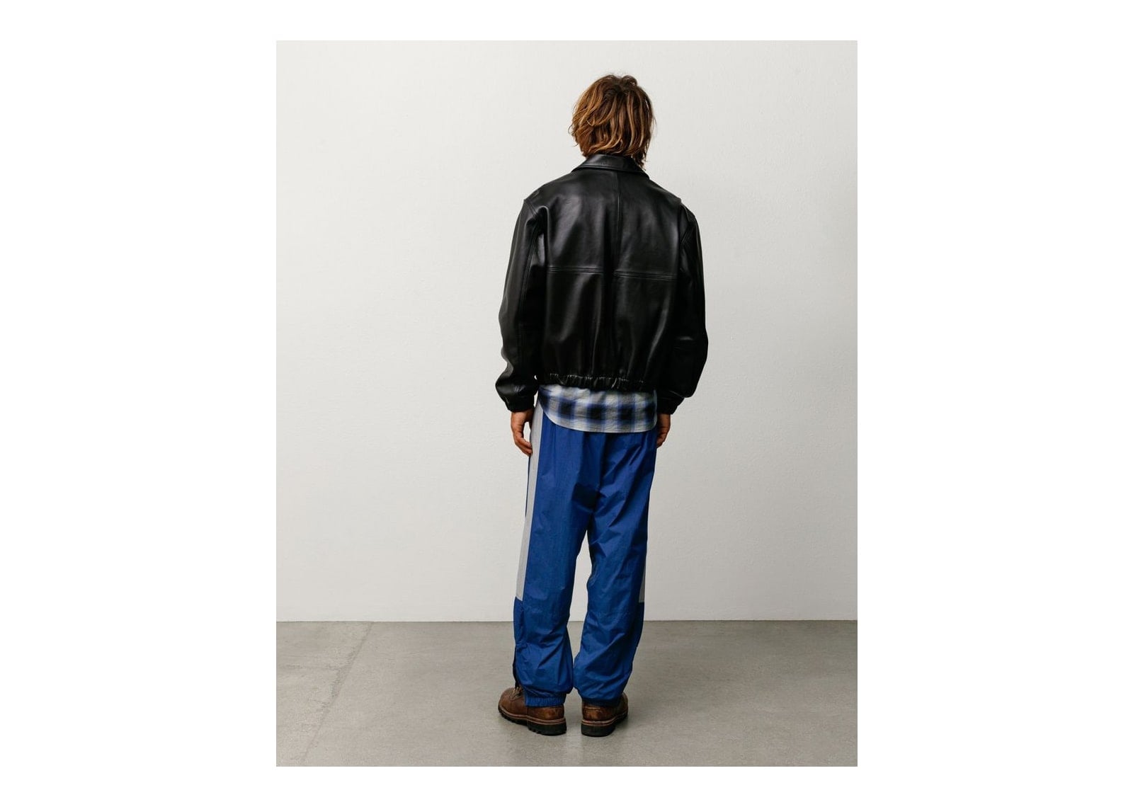 Stussy Leather Work Jacket Black - görsel 6