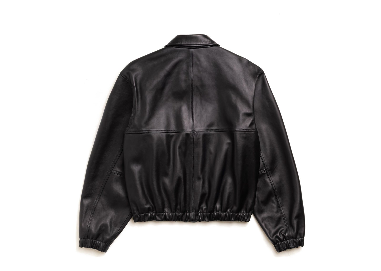 Stussy Leather Work Jacket Black - görsel 7
