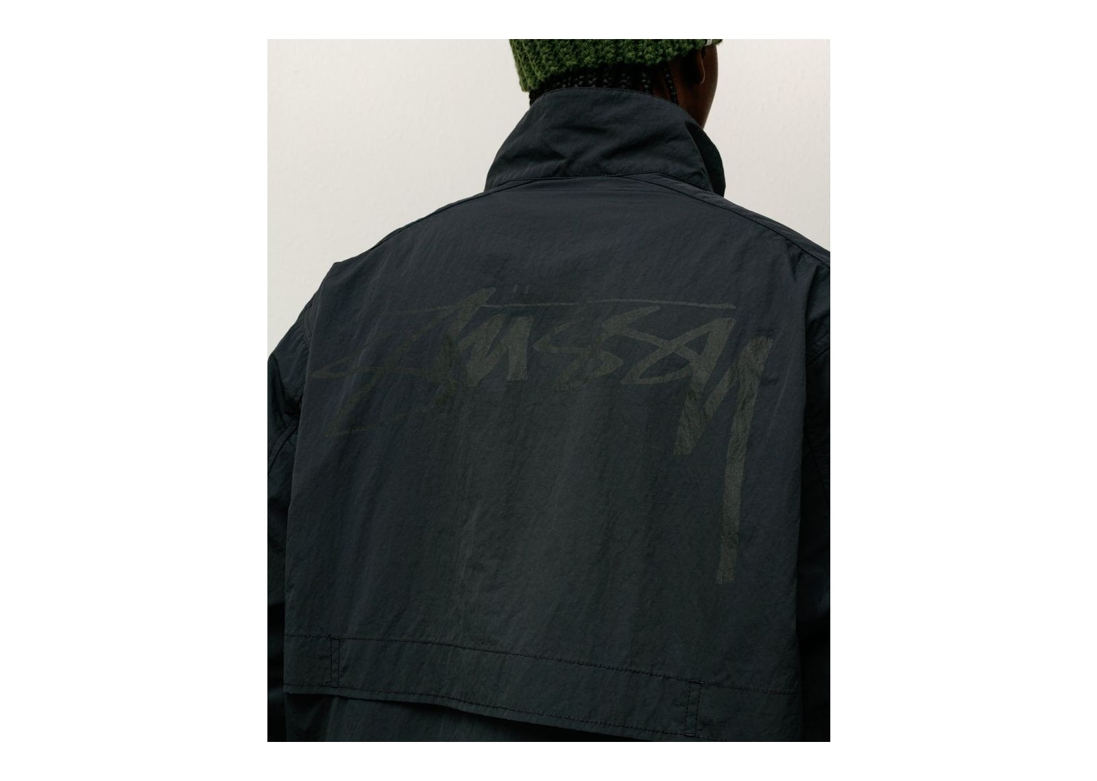 Stussy Lightweight Mock Jacket Black - görsel 6
