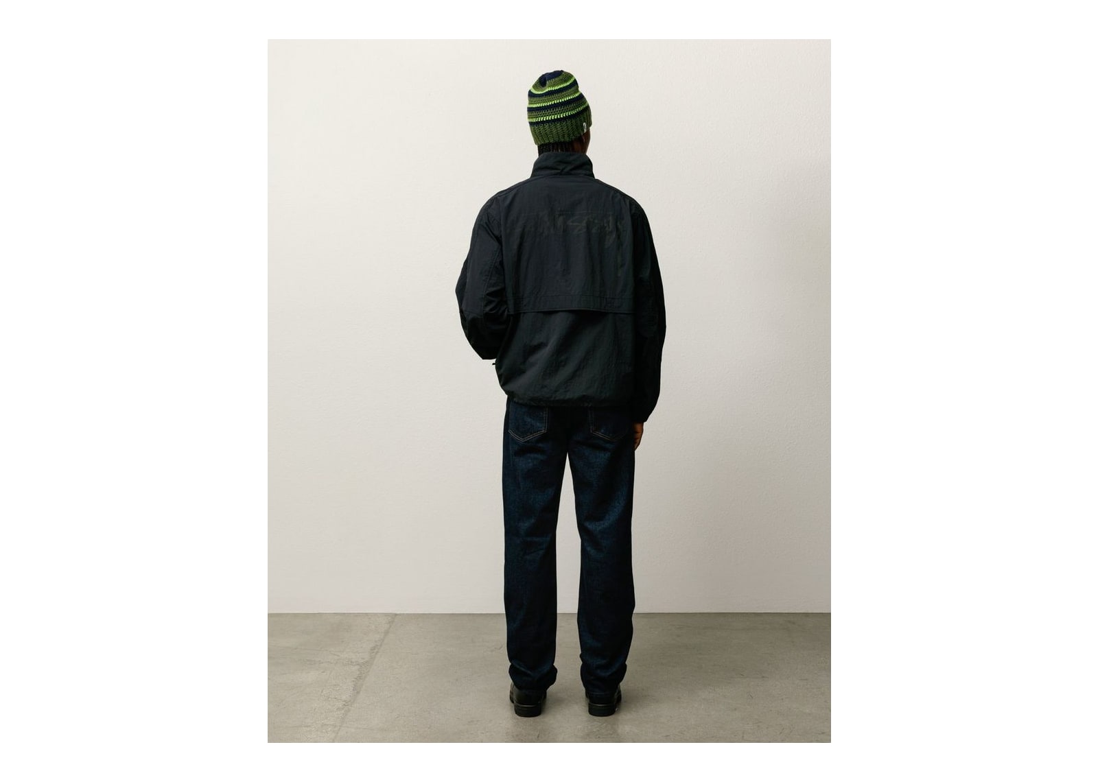 Stussy Lightweight Mock Jacket Black - görsel 7