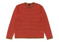 Stussy Lightweight Stripe Sweater Red