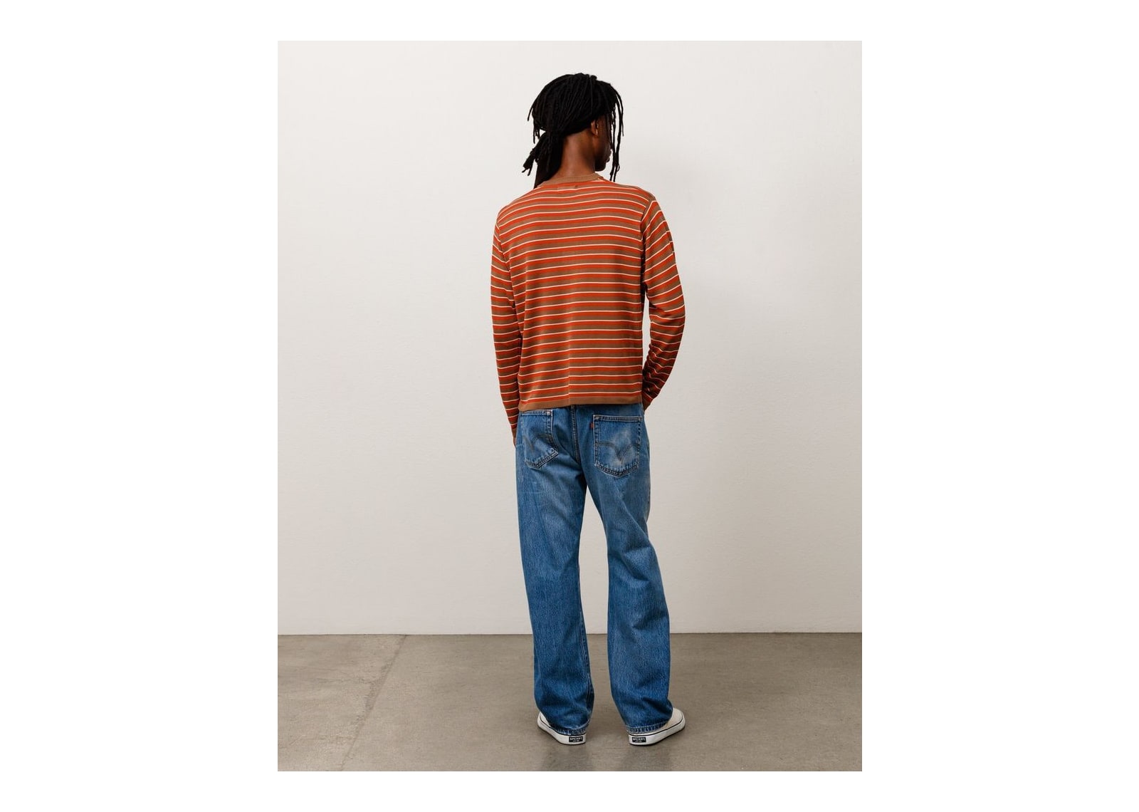 Stussy Lightweight Stripe Sweater Red - görsel 3