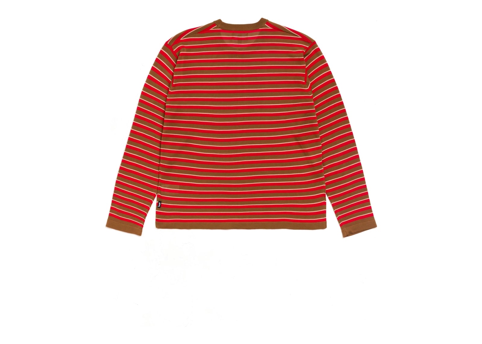 Stussy Lightweight Stripe Sweater Red - görsel 5