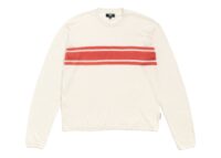 Stussy Lightweight Striped Sweater Bone