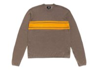 Stussy Lightweight Striped Sweater Brown