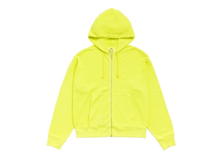 Stussy Lightweight Thermal Hoodie Lime