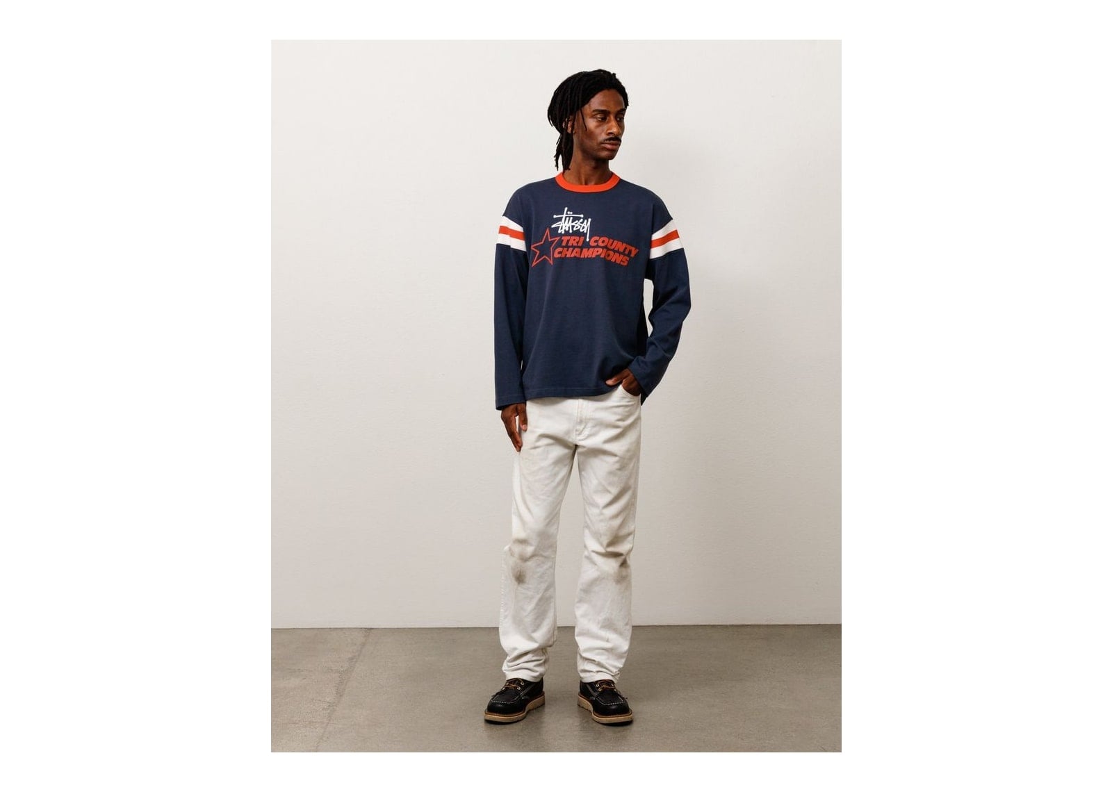 Stussy LS Ringer Tee Ink - görsel 2