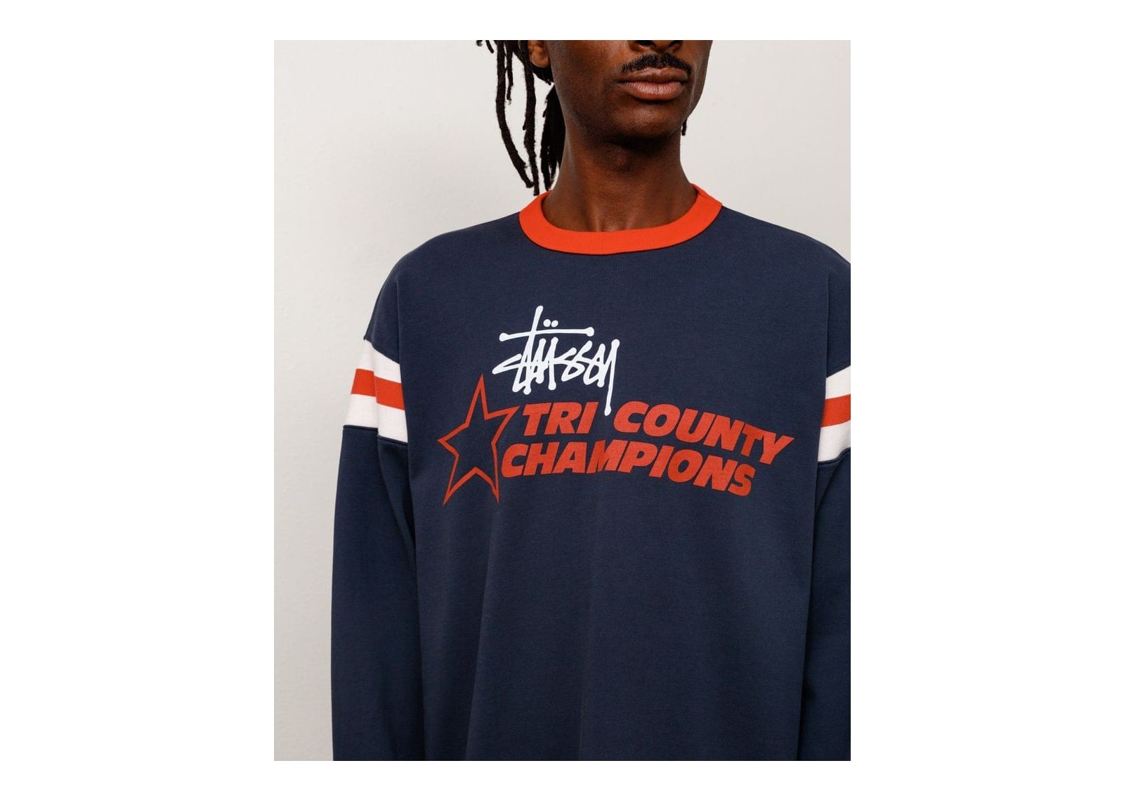 Stussy LS Ringer Tee Ink - görsel 3