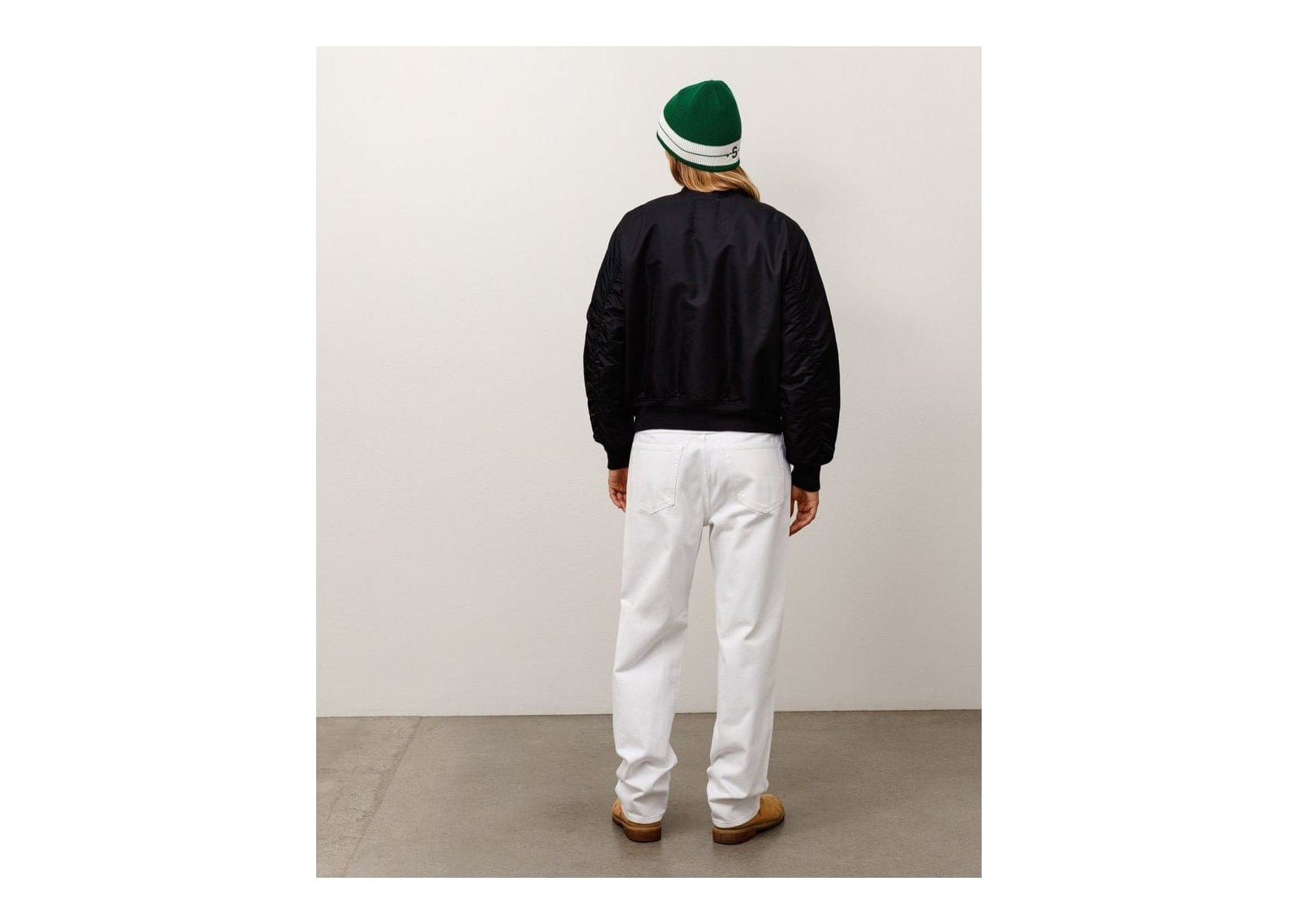 Stussy MA-1 Bomber Jacket Black - görsel 4