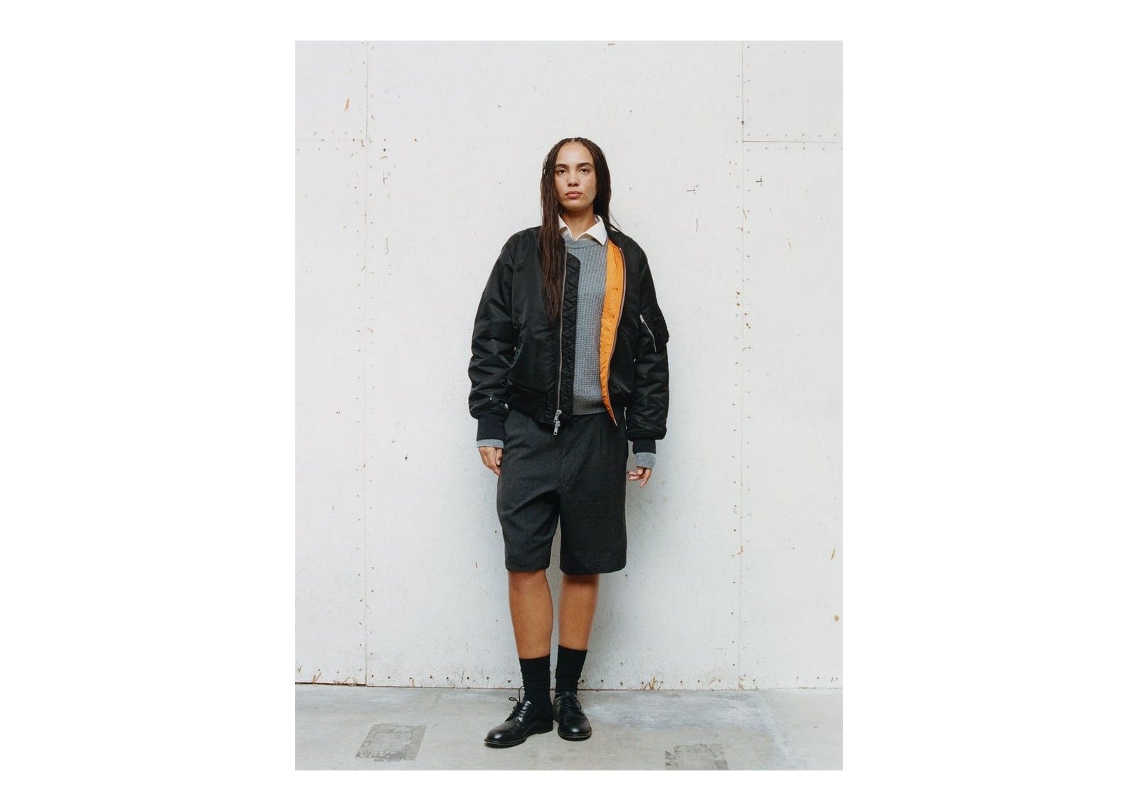 Stussy MA-1 Bomber Jacket Black - görsel 8