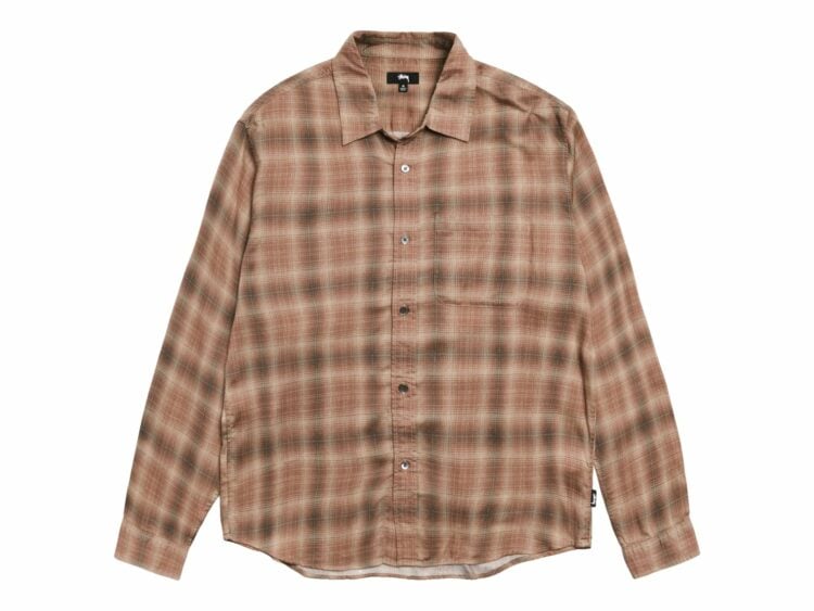 Stussy Matthew Printed Shirt Brick