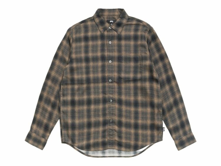 Stussy Matthew Printed Shirt Brown