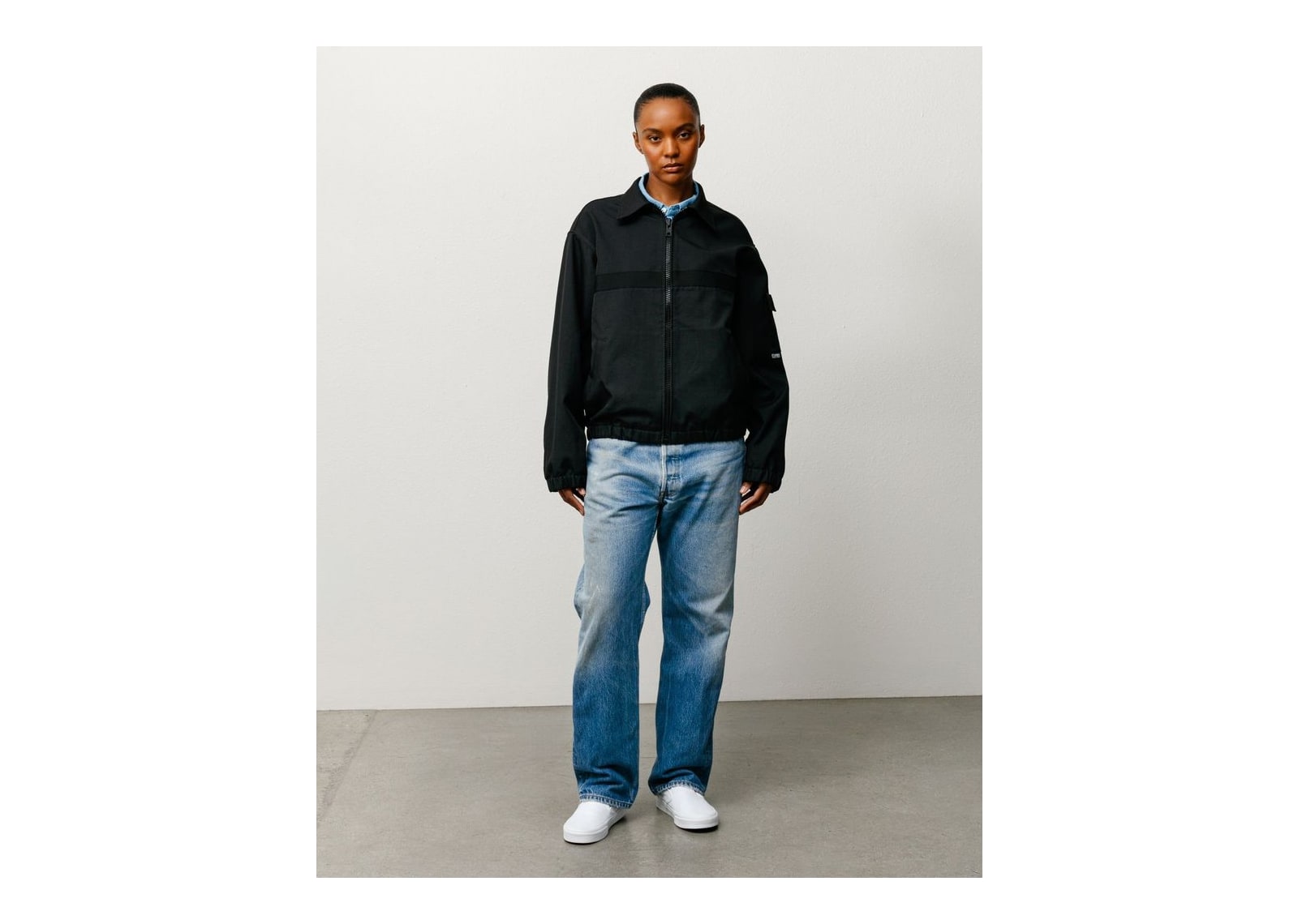Stussy Mechanic Jacket Black - görsel 5