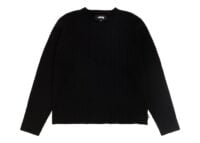 Stussy Merino Roll Neck Sweater Black